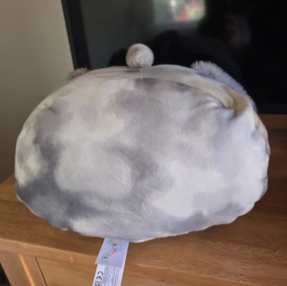 Squishmallow Jason Stackable Gray Plush Pig Toy